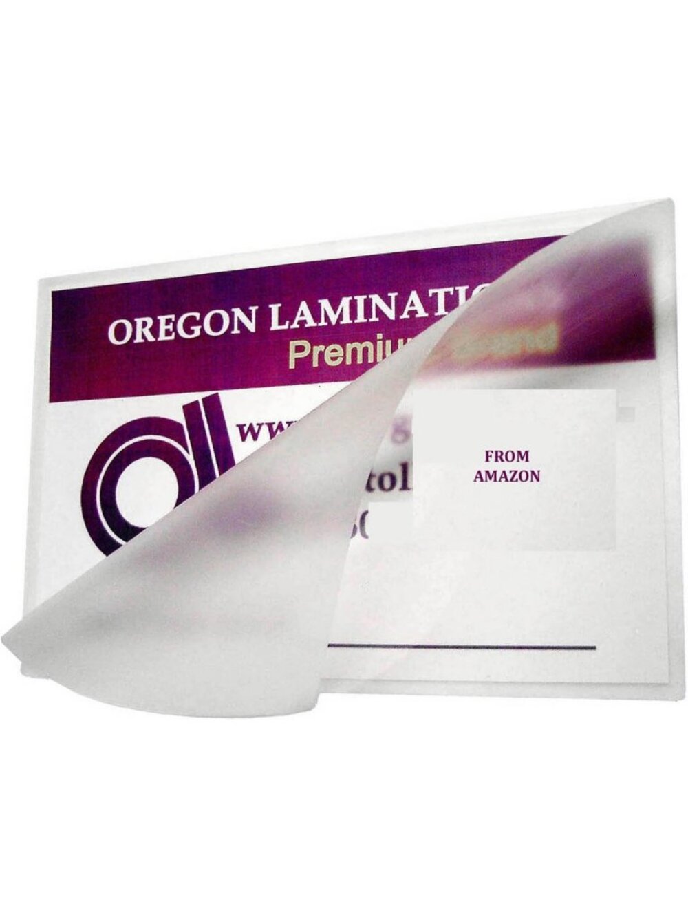 Thermal Laminating Pouches 5 Mil, 9” x 11.5”, 100 Pack + Carrier for Easy Use